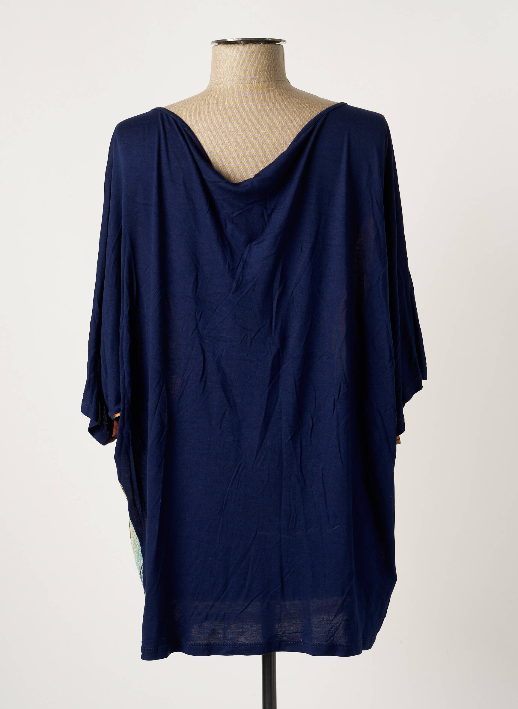 Isabel De Pedro Tuniquemanchecourte Femme couleur bleu