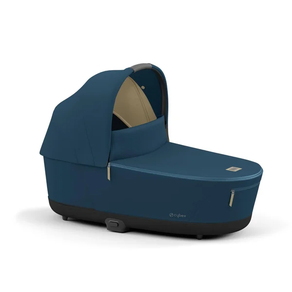 Cybex Priam V4 stroller set mountain blue, frame chrome black