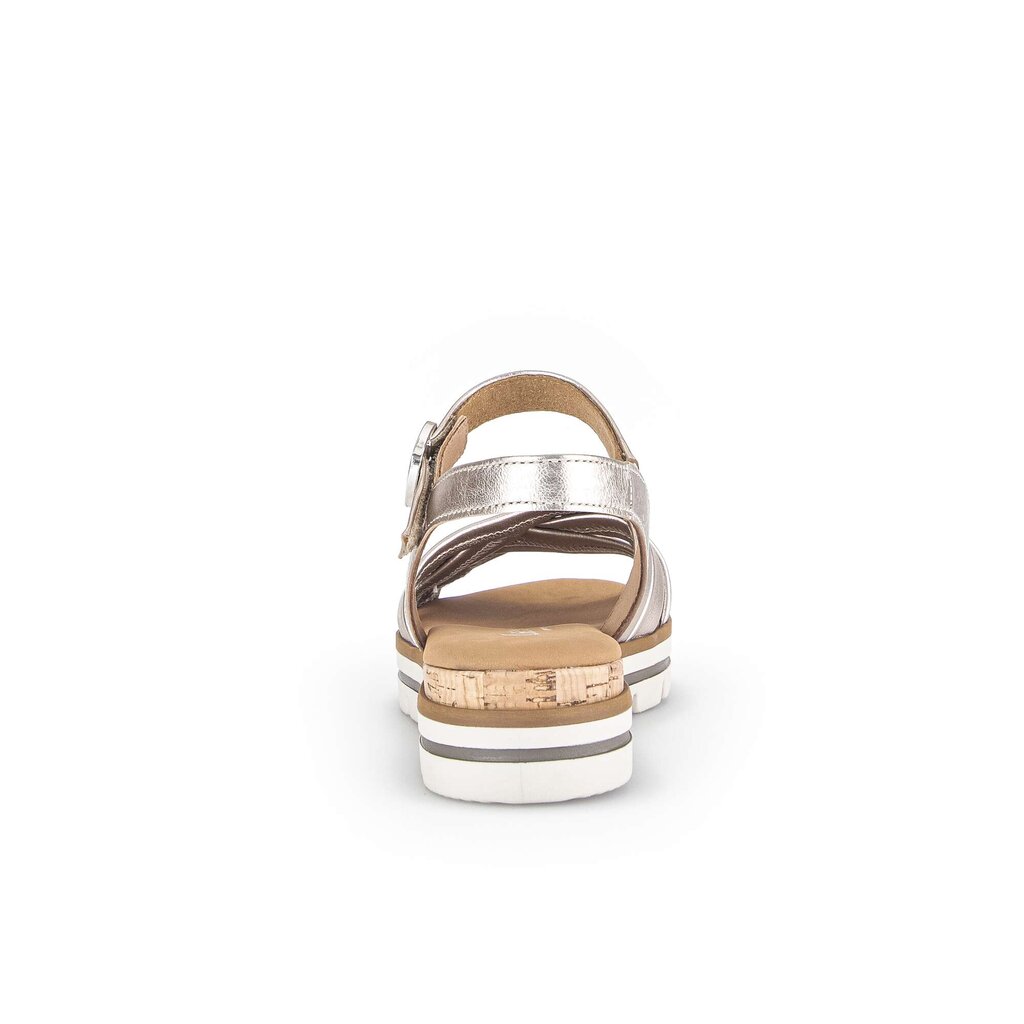 Gabor comfort Keilsandalette gold