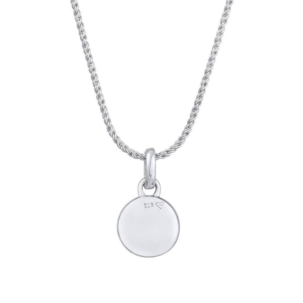 Elli Elli Collier Femmes pendentif solitaire cordon avec cristal en argent sterling 92 collier