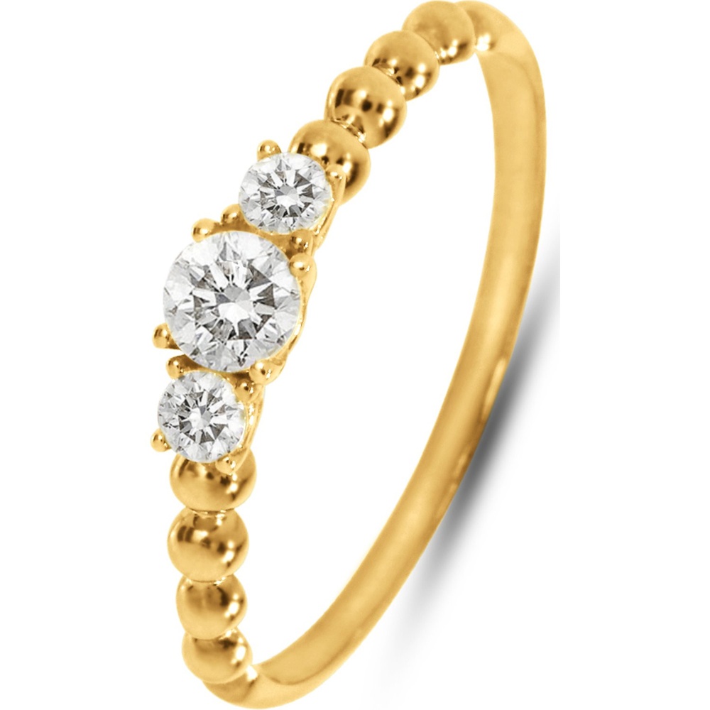 Valeria Bague pour femme 375 Or jaune or jaune Bague