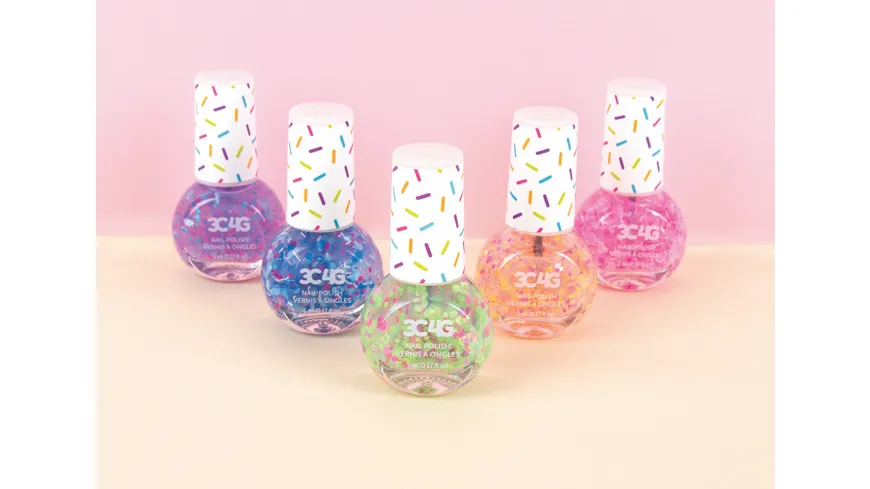 3C4G KONFETTI NAGELLACK (5ER PACK)