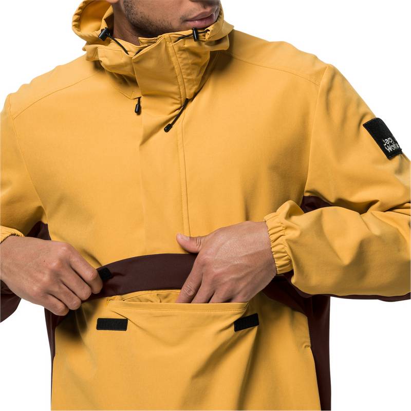 Jack Wolfskin BERNAUER HALFZIP M Softshelljacke Herren