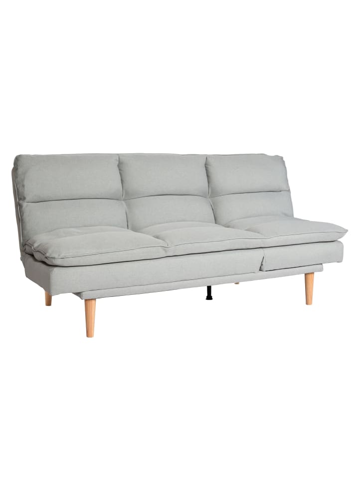 MCW Schlafsofa M79 Schlaffunktion Liegefläche 180x110cm, Stoff/Textil mint-grau günstig kaufen onesize