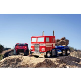 Transformers selbst-verwandelnder R/C Roboter Optimus Prime (G1 Version) heo EU FTM Exclusive 30 cm