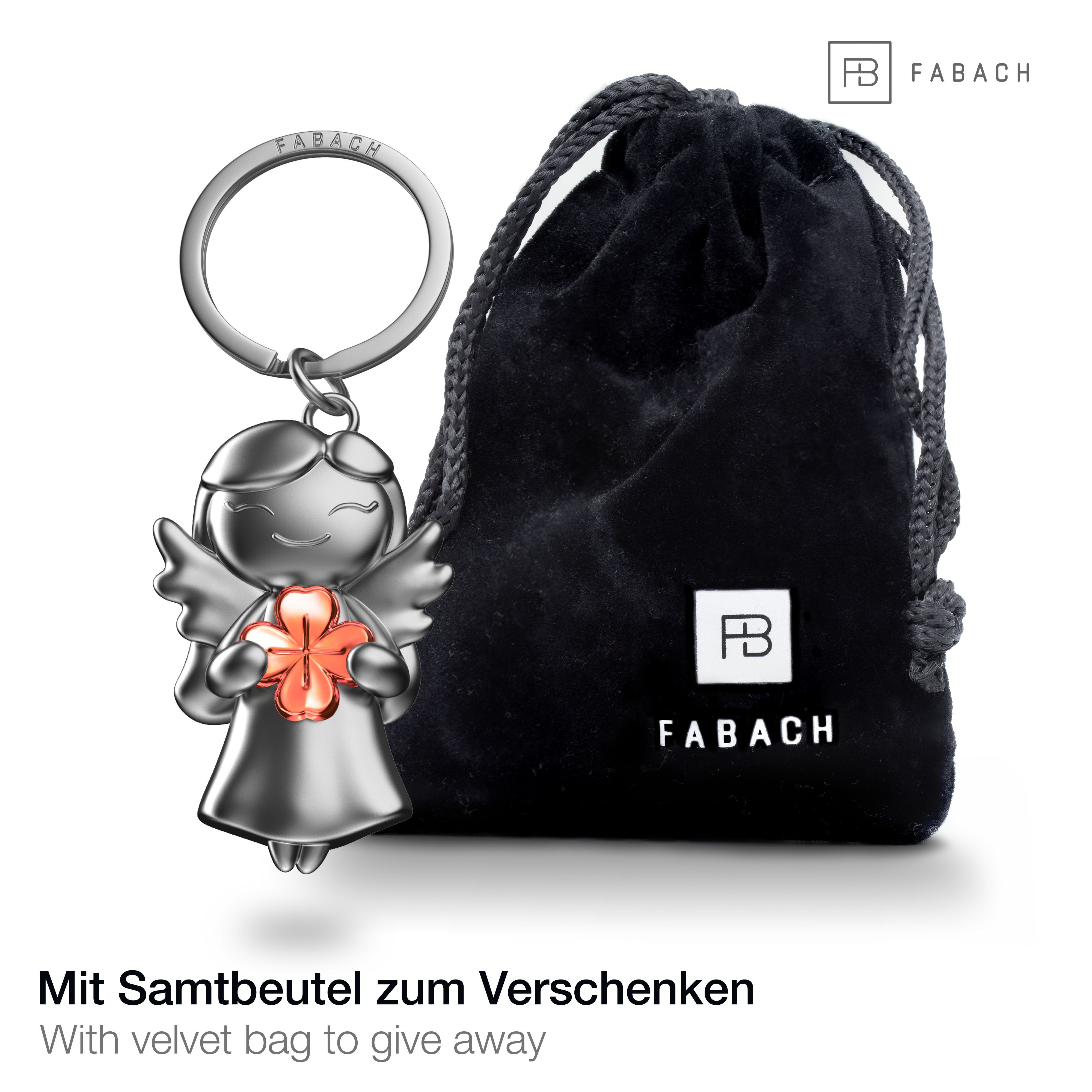 FABACH Schlüsselanhänger Schutzengel 