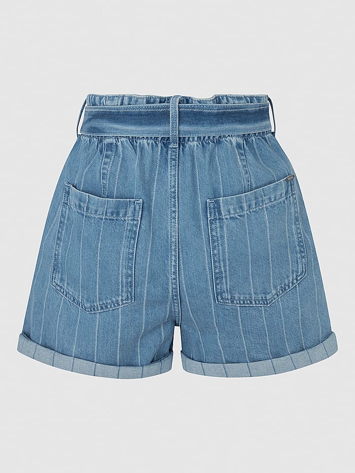 Pepe Jeans Jeans-Shorts in Blau günstig kaufen