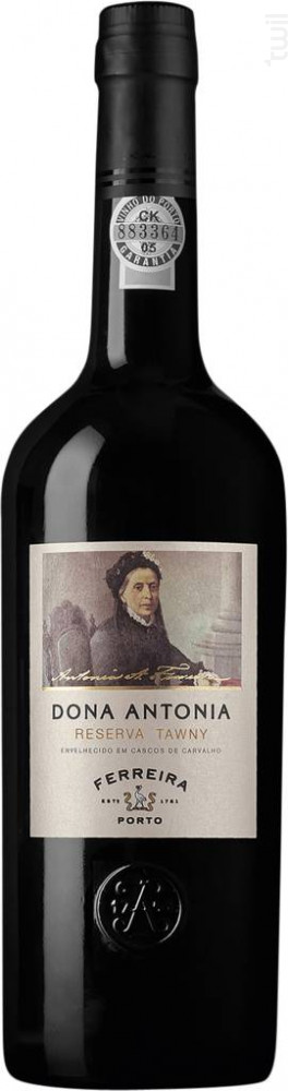 Ferreira Dona Antonia Reserva Tawny Casa Ferreira Vin Rouge●Porto DOC Non millésimé 75cl
