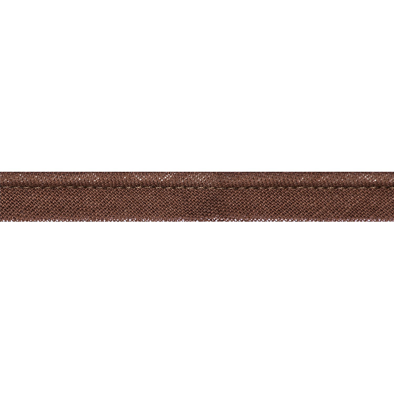 buttinette Baumwoll-Paspelband, braun, 2,4 mm Ø, 5 m