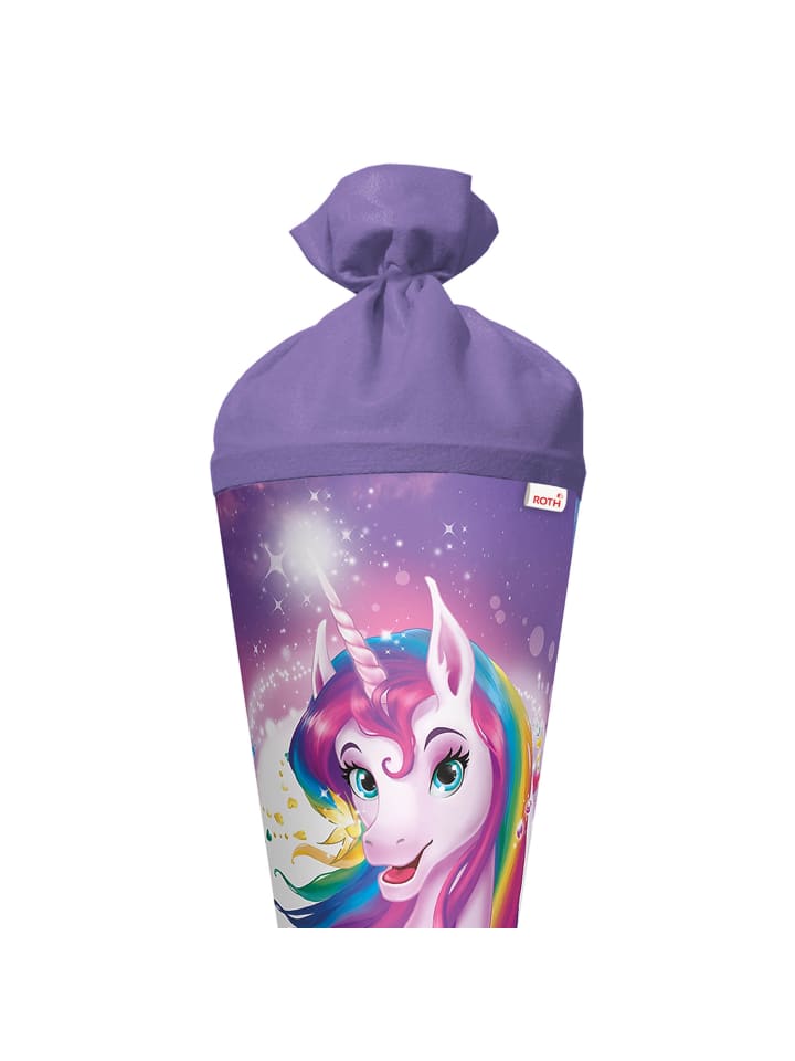 ROTH Schultüte groß Einhornportrait 70 cm in Rosa günstig kaufen onesize