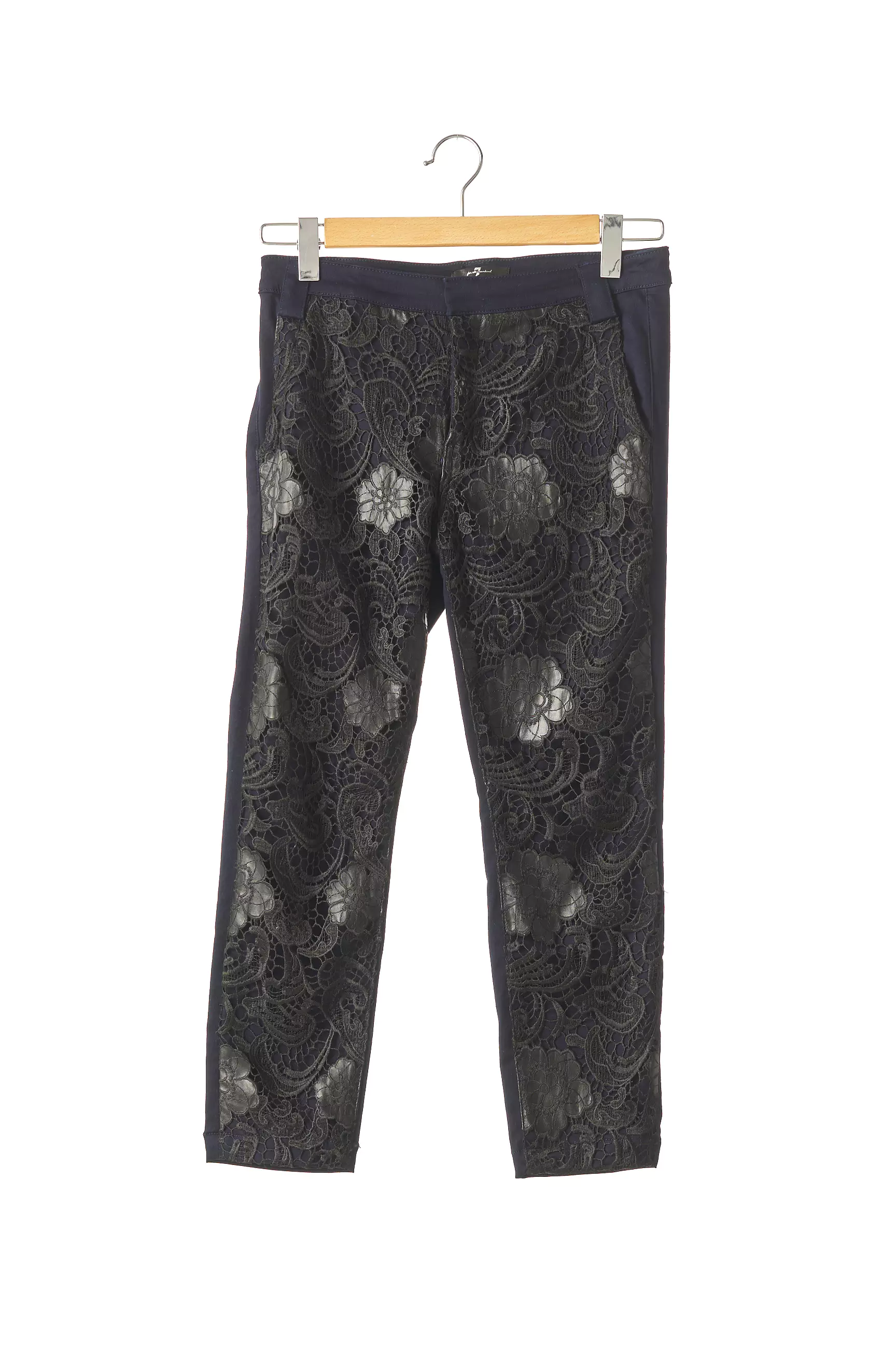 For All Mankind Pantalons Slim Femme couleur bleu