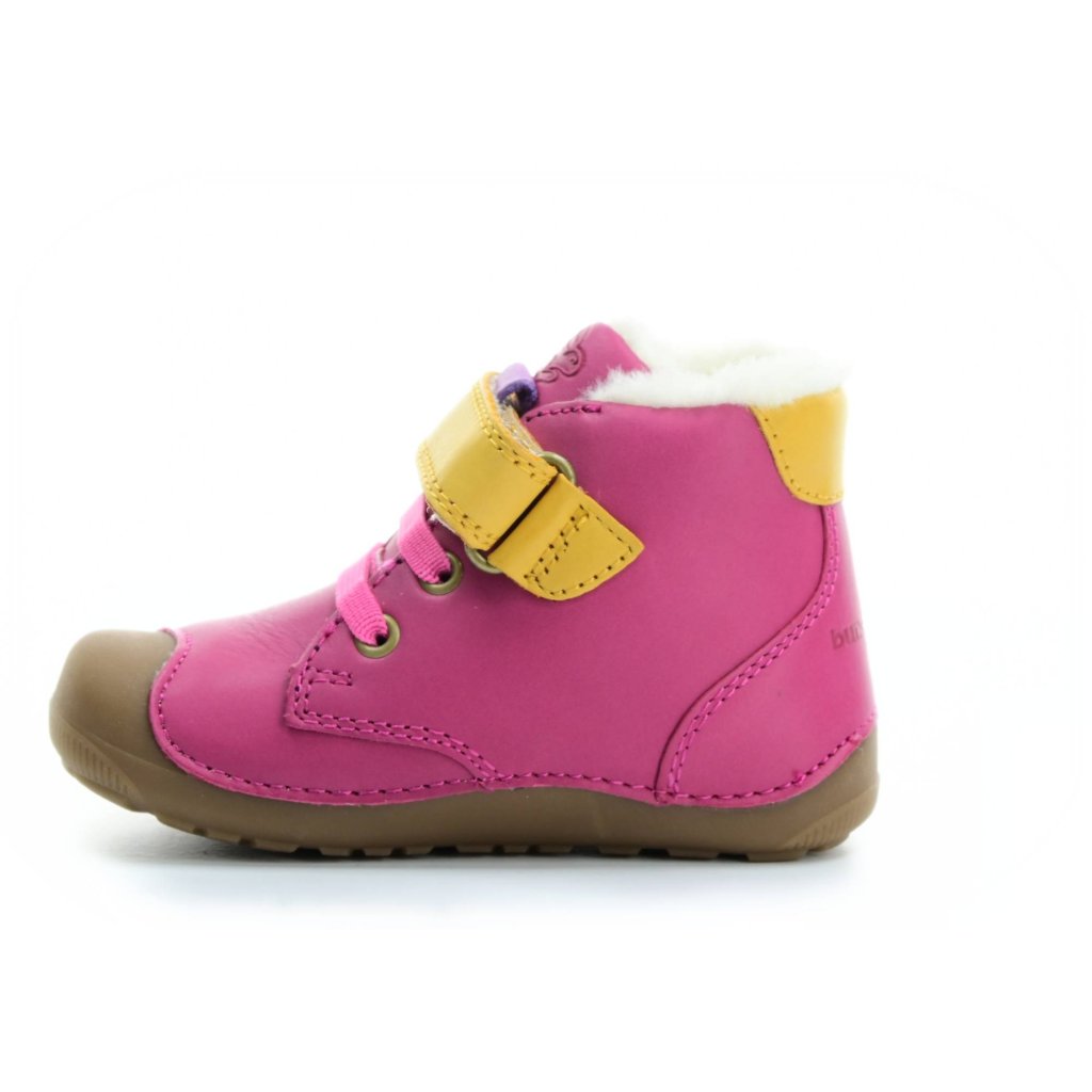 Bundgaard Petit Mid Winter Lace Dark Pink dunkelrosa Barfuß-Stiefeletten