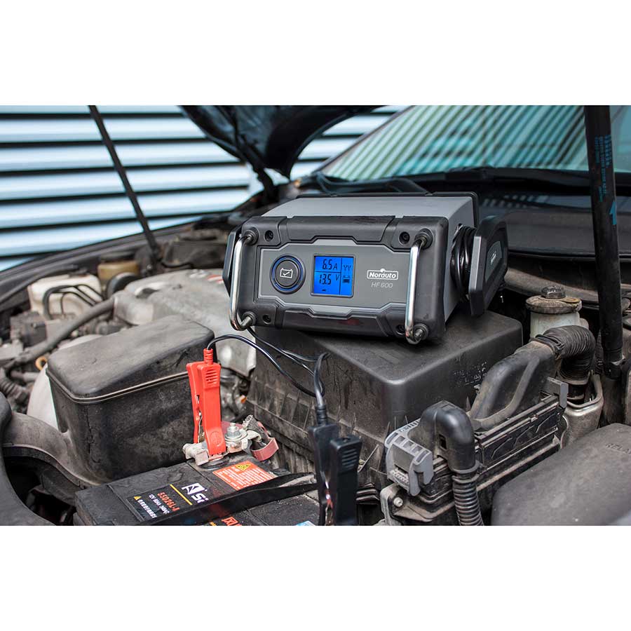 Norauto Batterieladegerät HF600, 12 V, 2/6 A, 1 Stück - ATU
