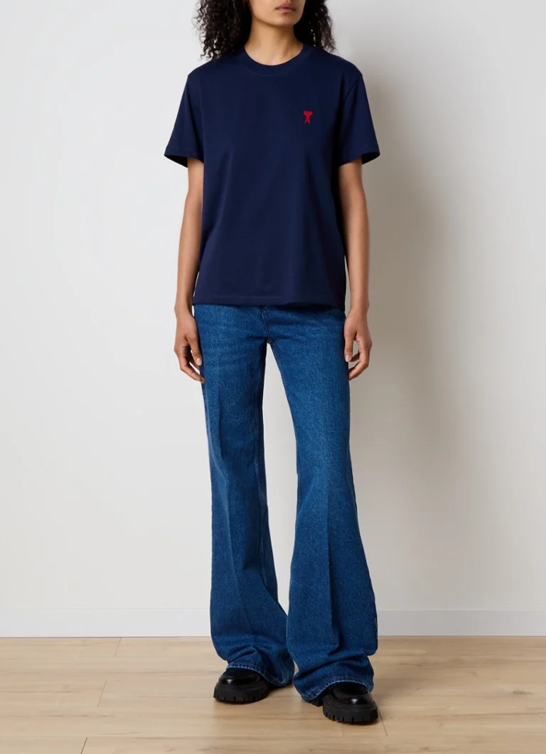 Tricou AMI Paris cu logo brodat
