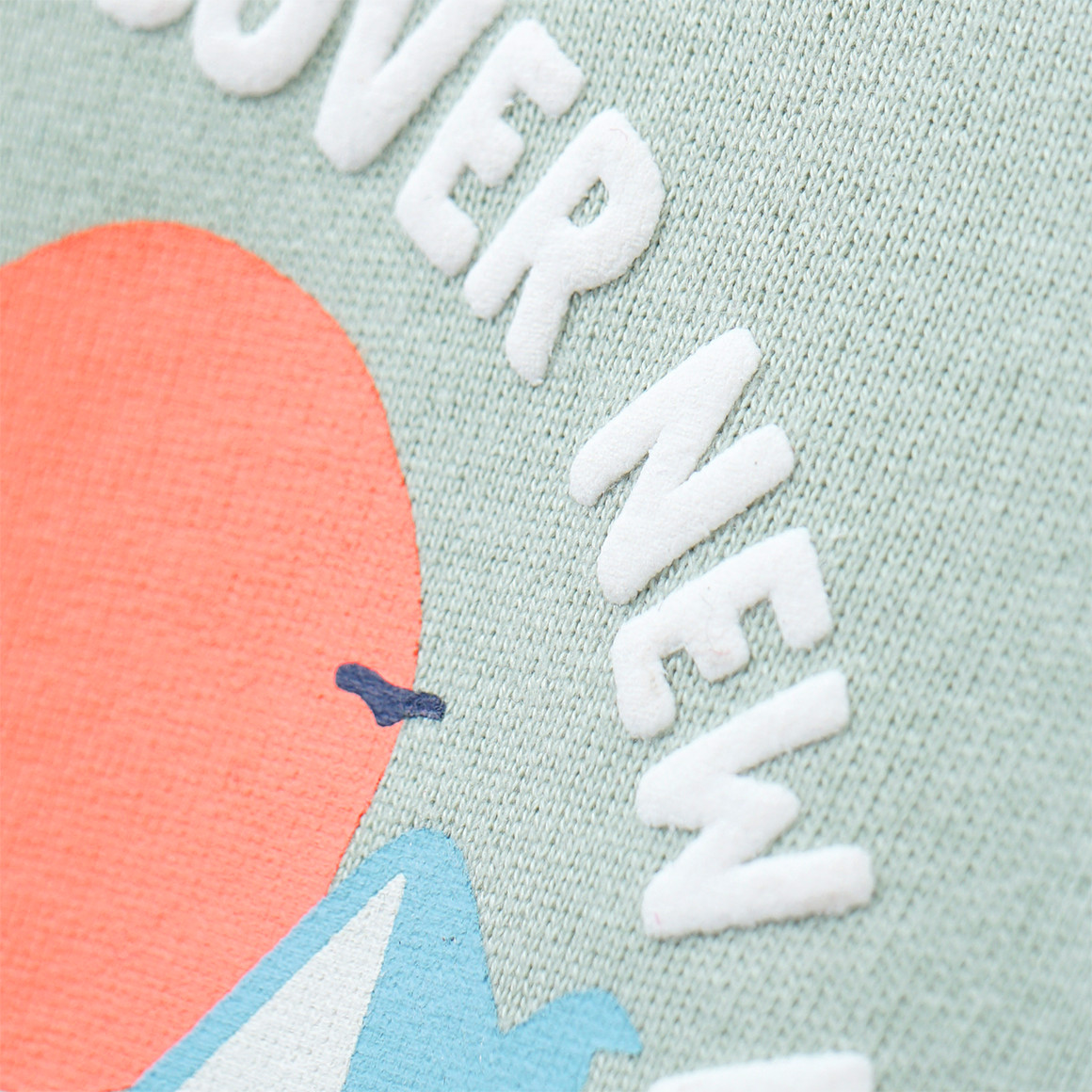 Mädchen Sweatshirt mit großem Print