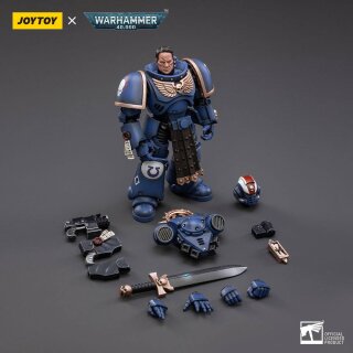 Warhammer 40k Actionfigur 1/18 Ultramarines Primaris Lieutenant Amulius 12 cm