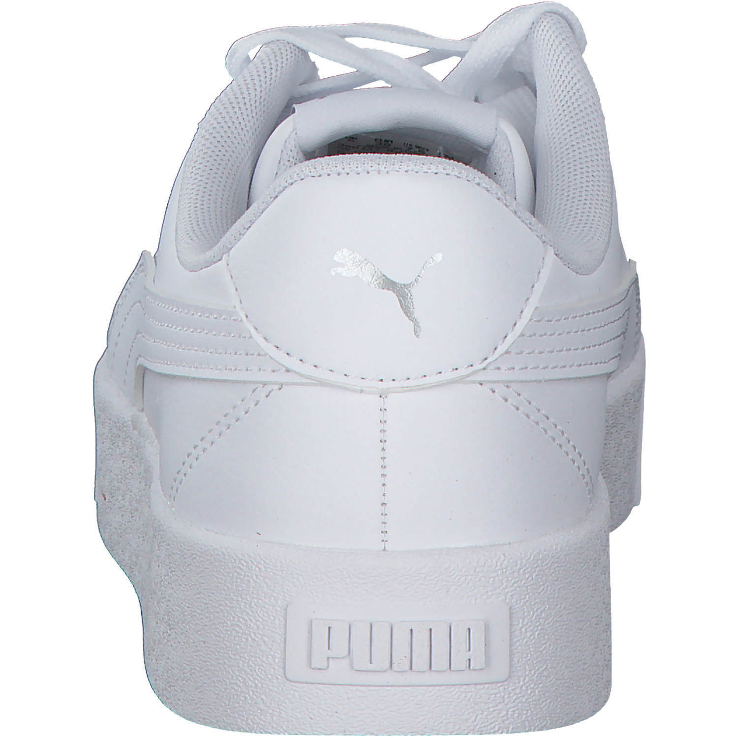 Puma Skye Clean 380147, Sneakers Low, Damen, WHITE-PUMA WHITE-PUMA SIL