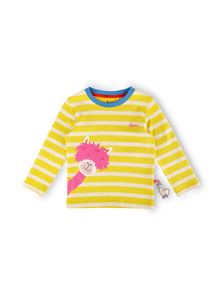 Sigikid Langarmshirt crazy lama in gelb günstig kaufen