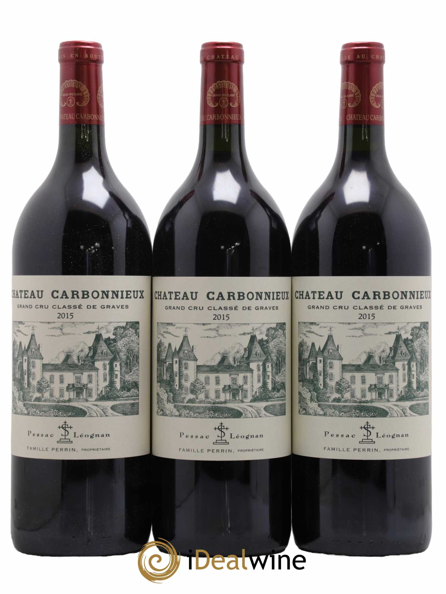 Château Carbonnieux Cru Classé de Graves  2015 - Lot de 6 Magnums