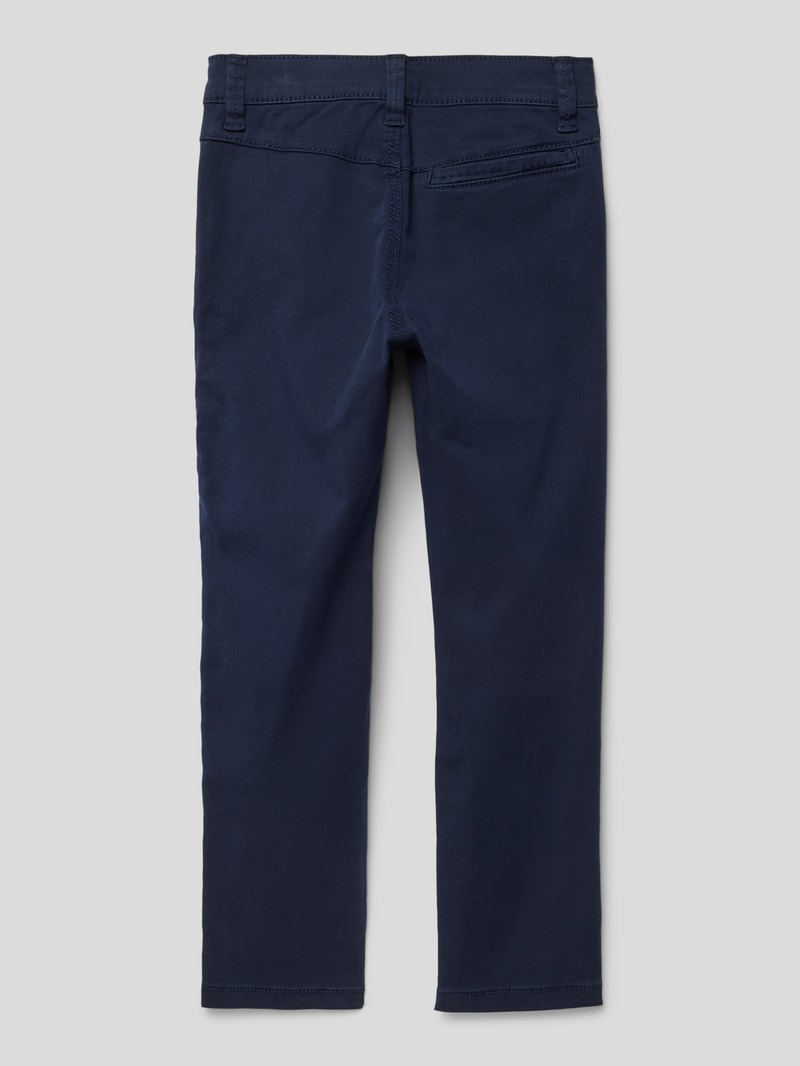 Hose mit Gesäßtasche in marineblau