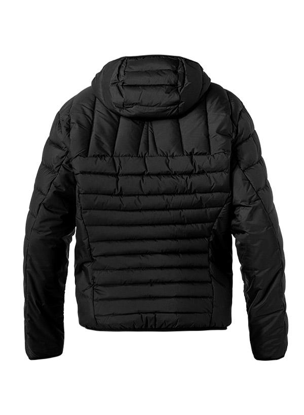 BOSS Green, Steppjacke, Mikrofaser wasserabweisend, schwarz