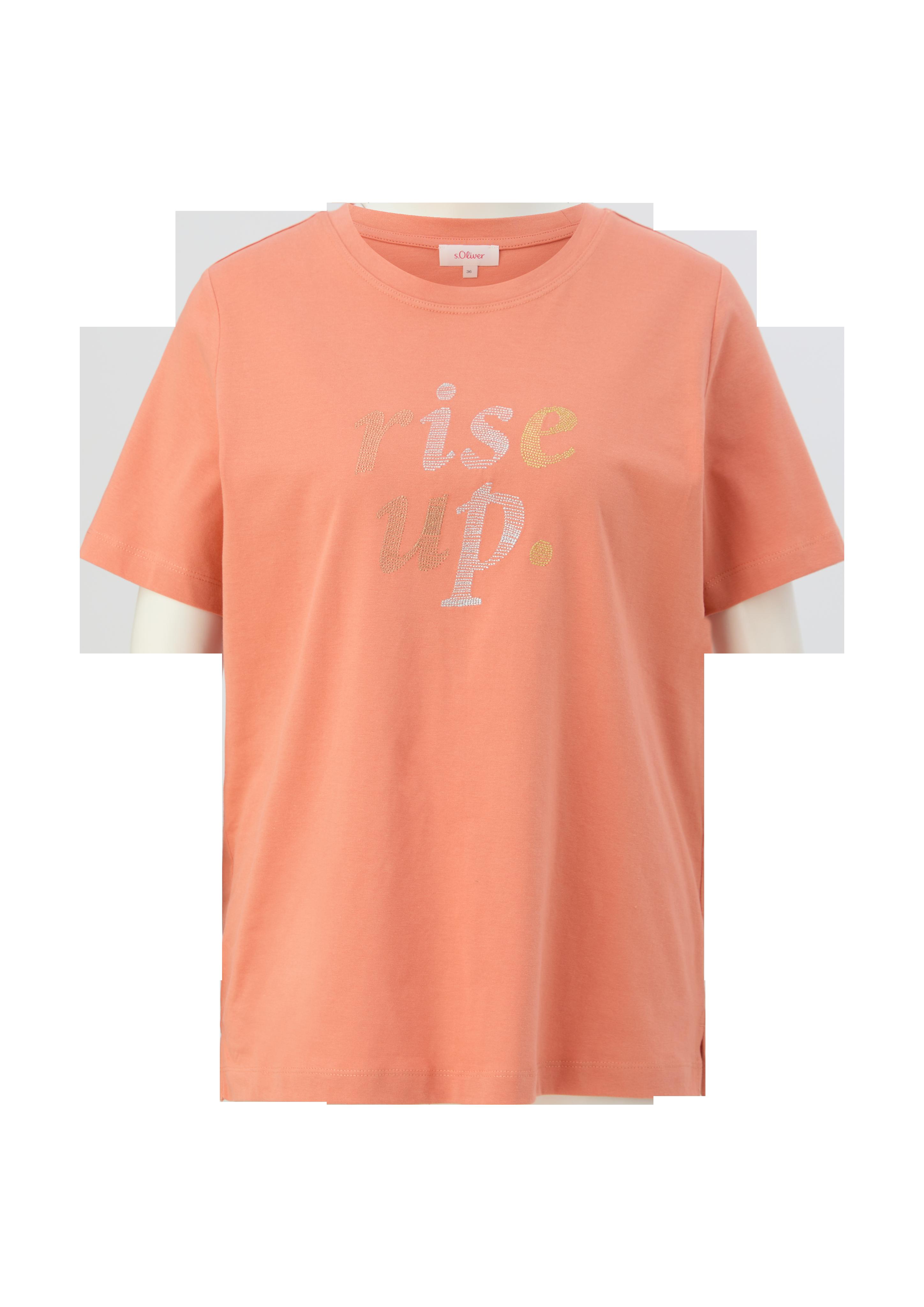 T-Shirt mit Frontprint  2130232-27D0