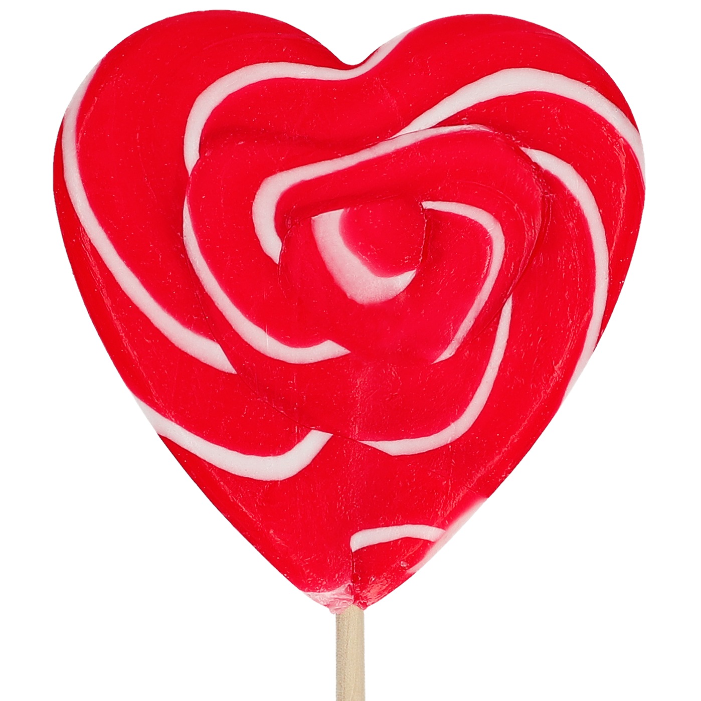 Lolly Master Herz Lolly Erdbeere 80g