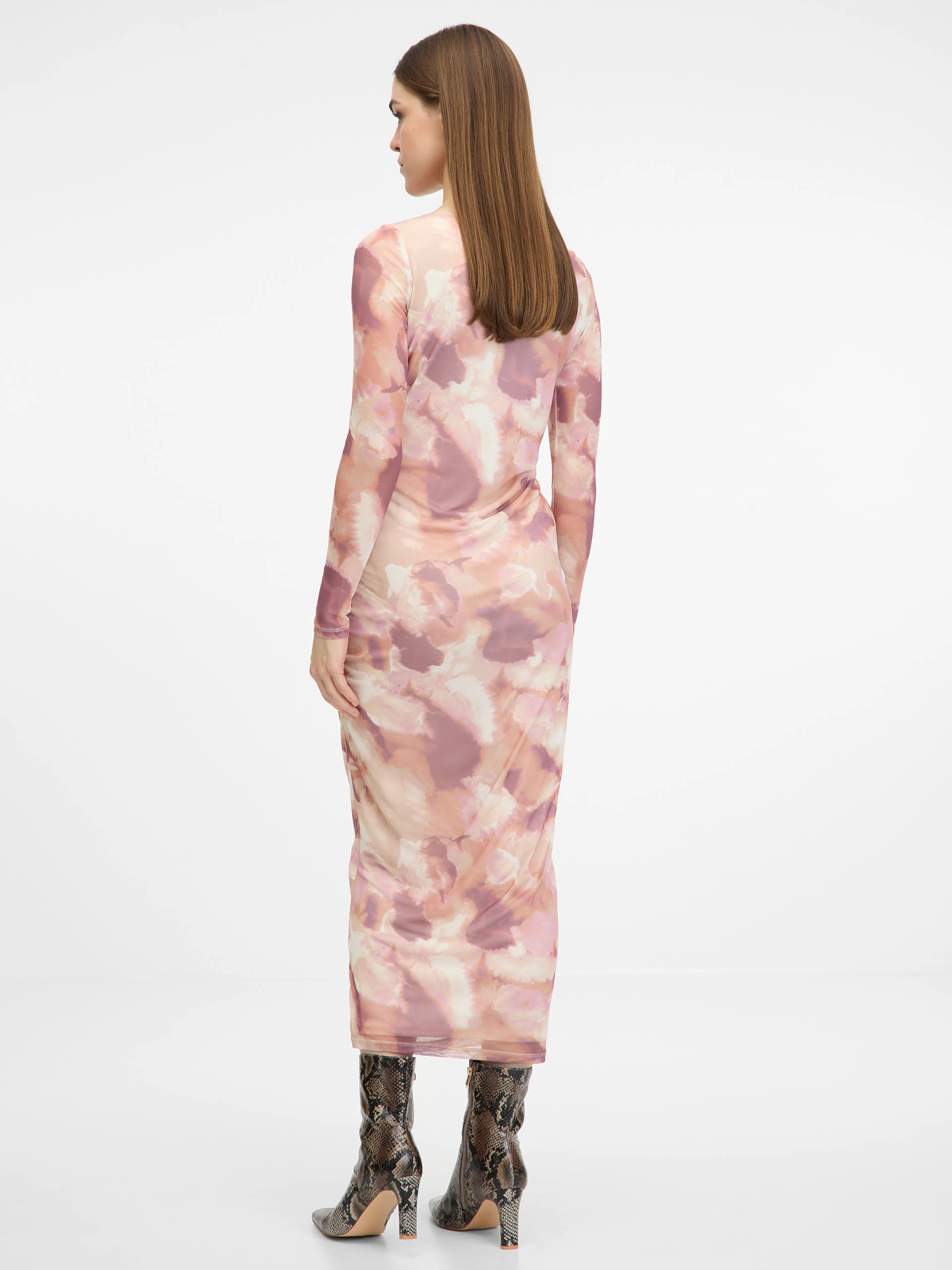 Hellrosa Midikleid ORSAY
