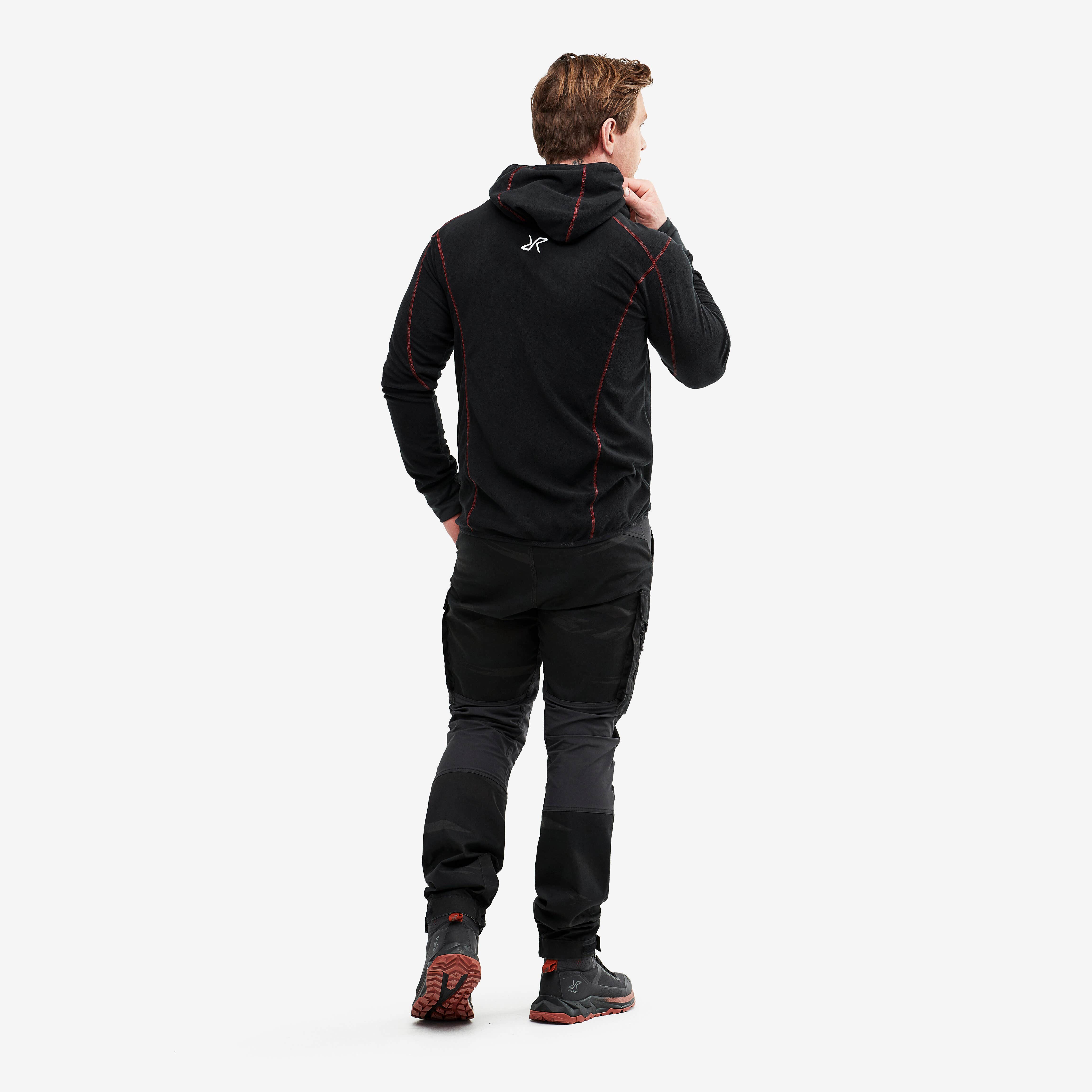 Trekker Hoodie Homme Black