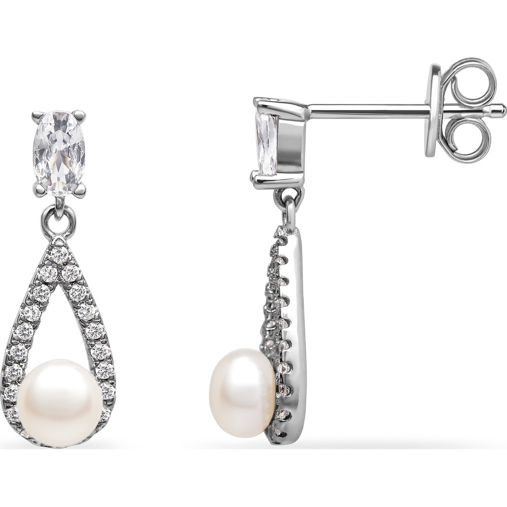 FAVS Boucles d'oreilles 925 Argent Boucles d'oreilles