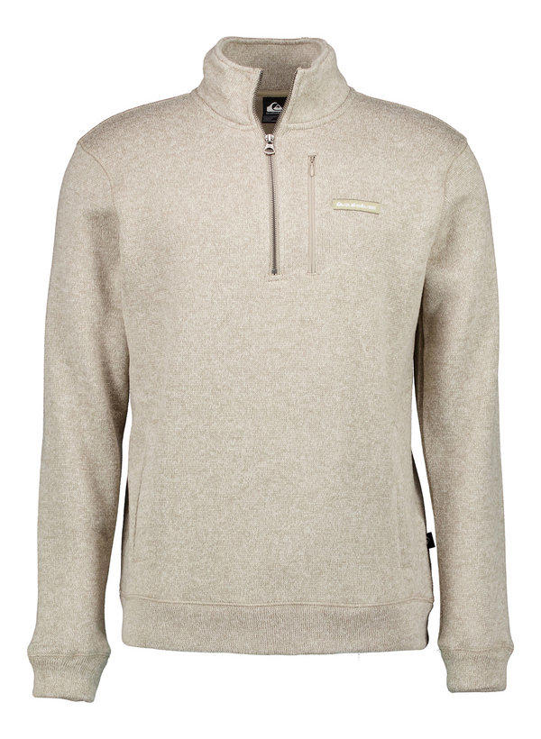 Quiksilver, Troyer, Strick-Fleece, beige meliert