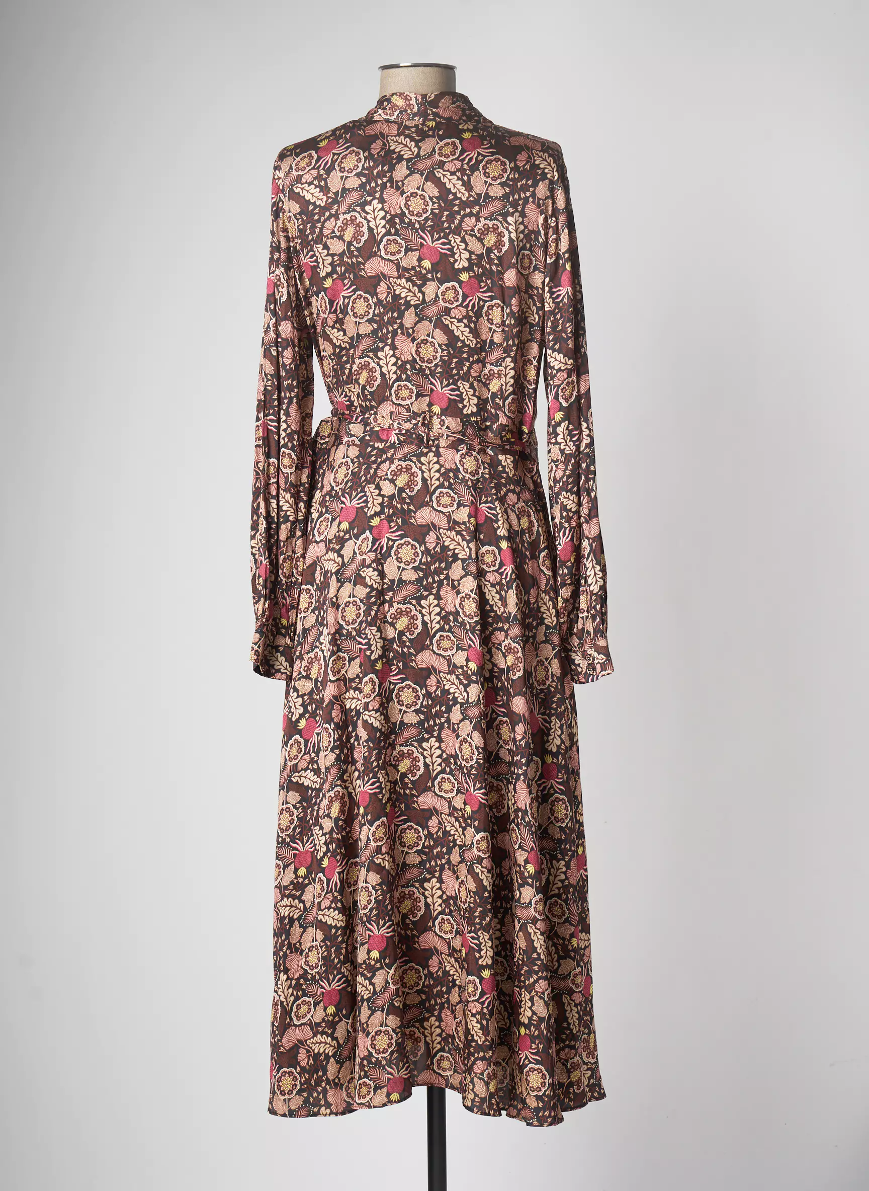 Scotch Soda Robes Mi Longues Femme couleur marron