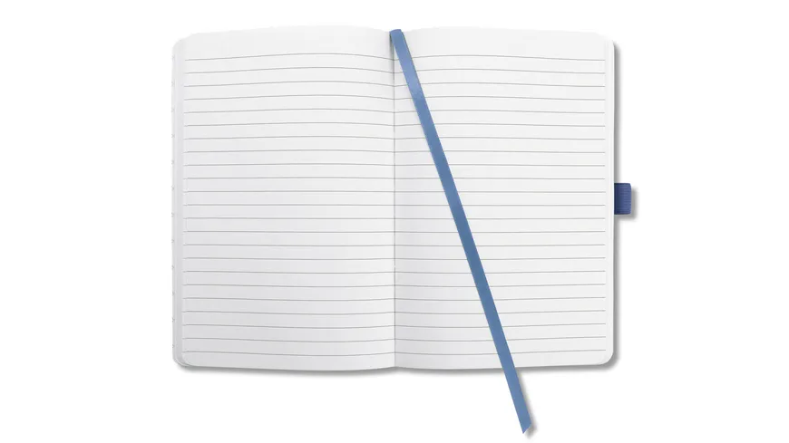 sigel Jolie Notizbuch liniert Pastel Blue 135 x 203 x 16mm