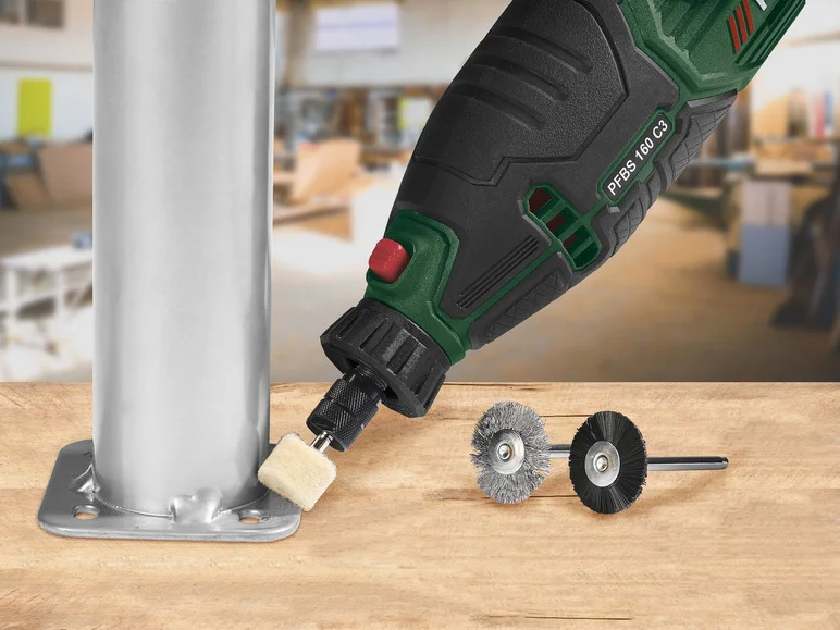Retificadora de Precisão PARKSIDE® PFBS 160 C3, 160 W