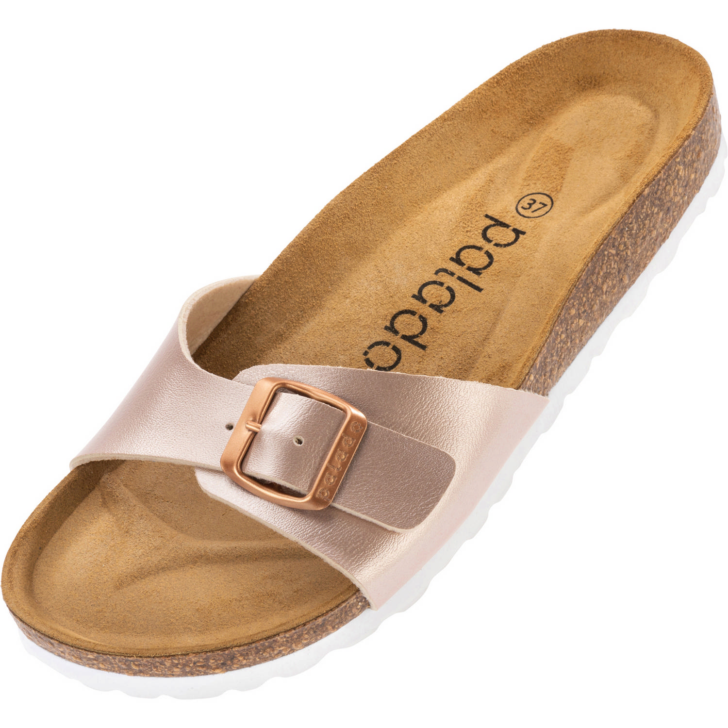 Palado Malta Metallic, Pantoletten, Damen, Rose Metallic