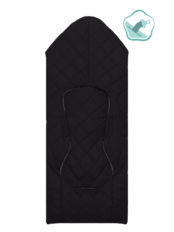 fillikid Winterfußsack Einschlagdecke Palü Exklusiv in Schwarz günstig kaufen onesize