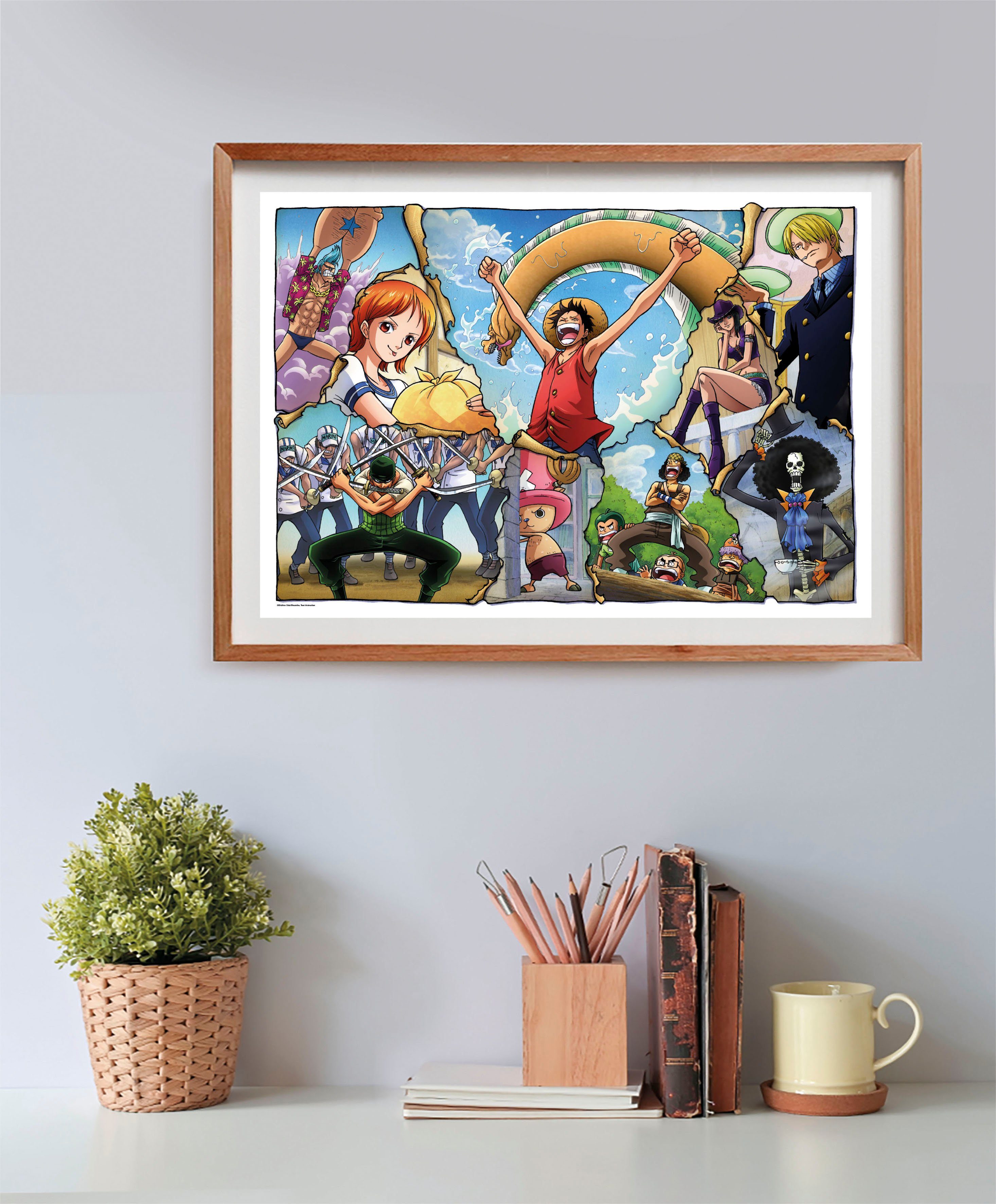 Clementoni® Puzzle Premium Animé-Collection, One Piece, 500 Puzzleteile, Made in Europe; FSC® - schützt Wald - weltweit