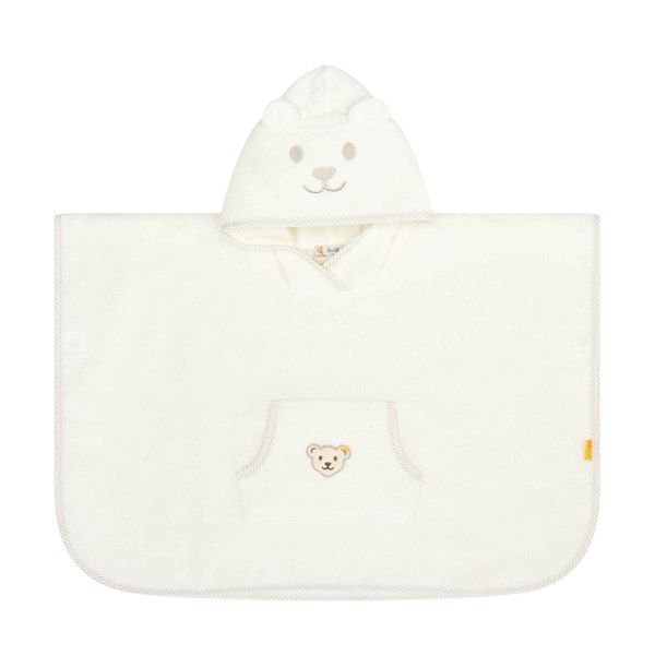 Bade Poncho, weiß
