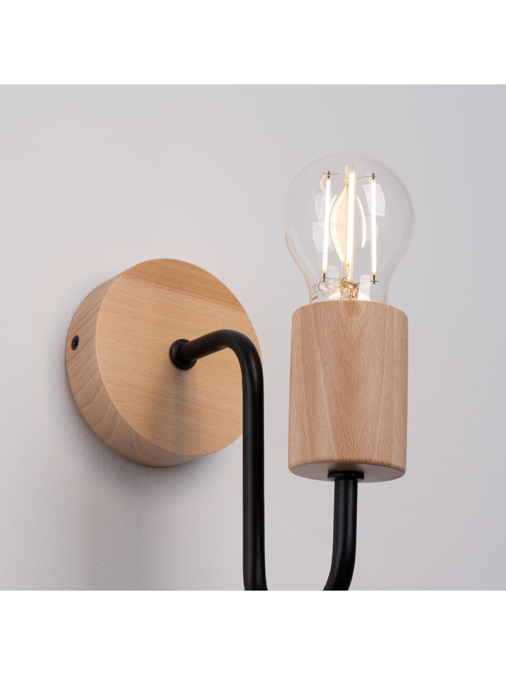 Nice Lamps Wandlampe DAZZLE schwarz H 18,5 cm günstig kaufen onesize
