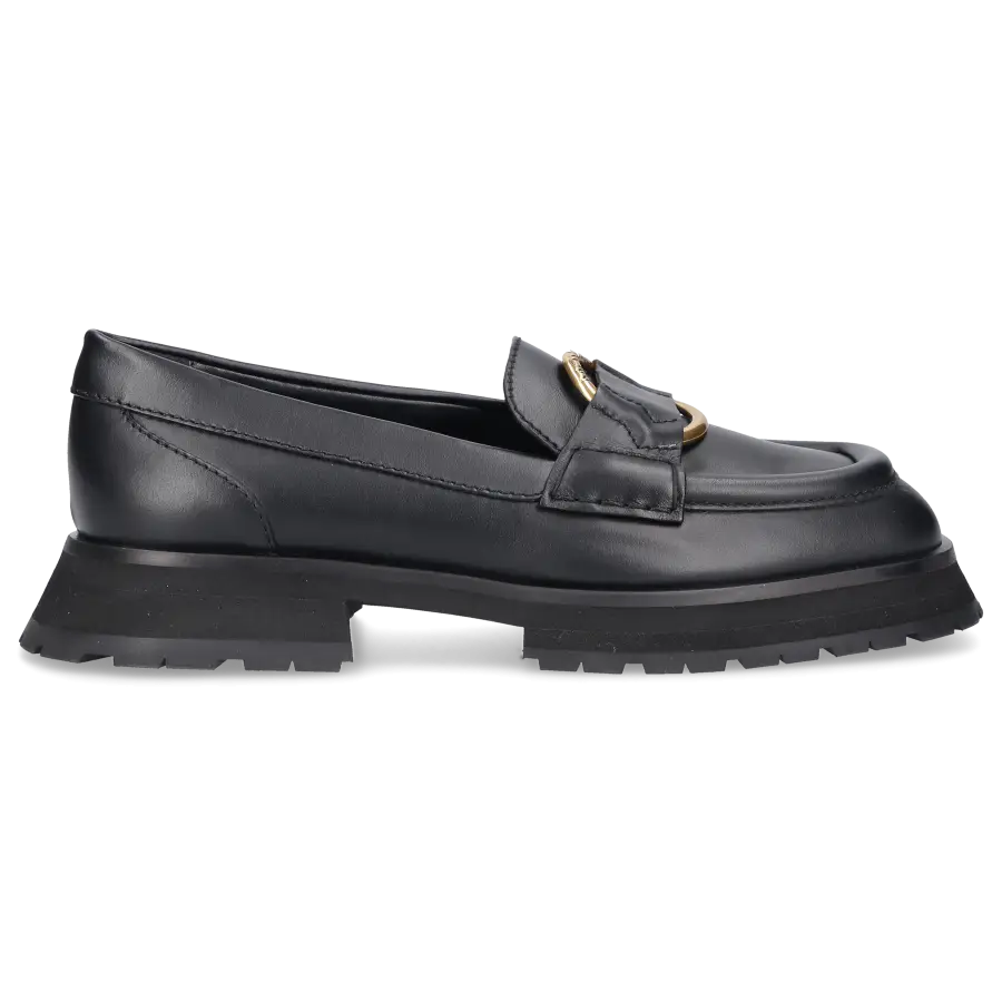Moncler - Loafer BELL Kalbsleder - schwarz