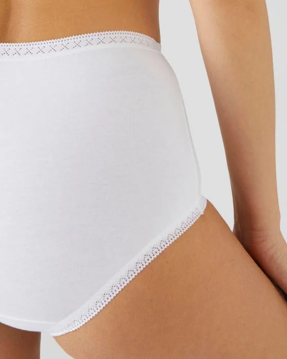 Culotte midi, en coton strech