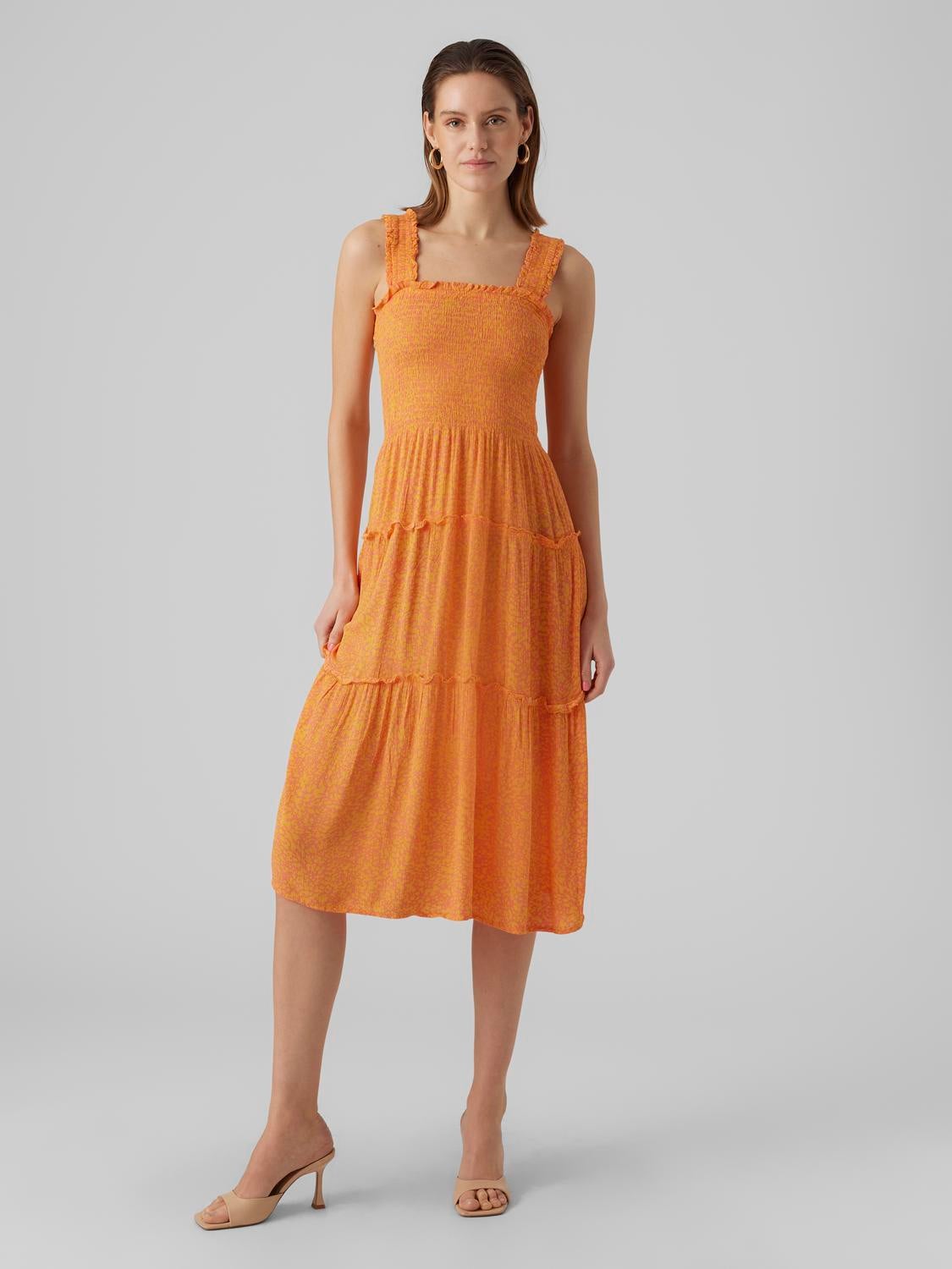 VMMENNY Langes Kleid