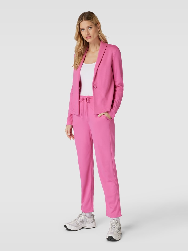 Blazer mit Schalkragen in pink
