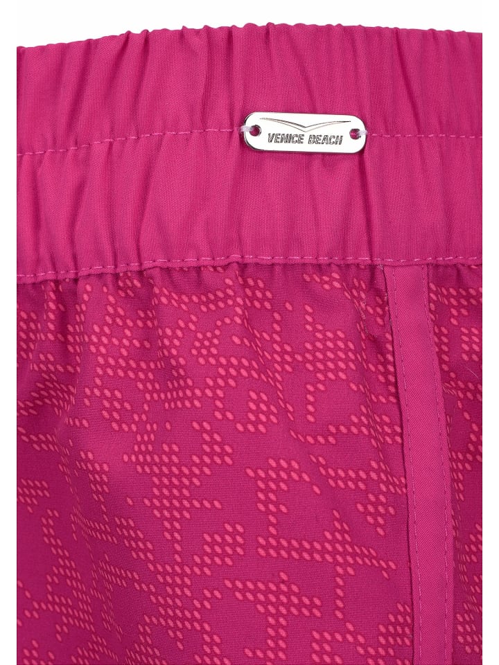 Venice Beach Badeshorts in beere-rose günstig kaufen
