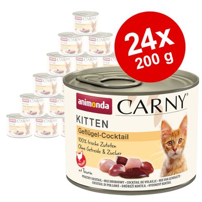 Sparpaket Animonda Carny Kitten 24 x 200 g