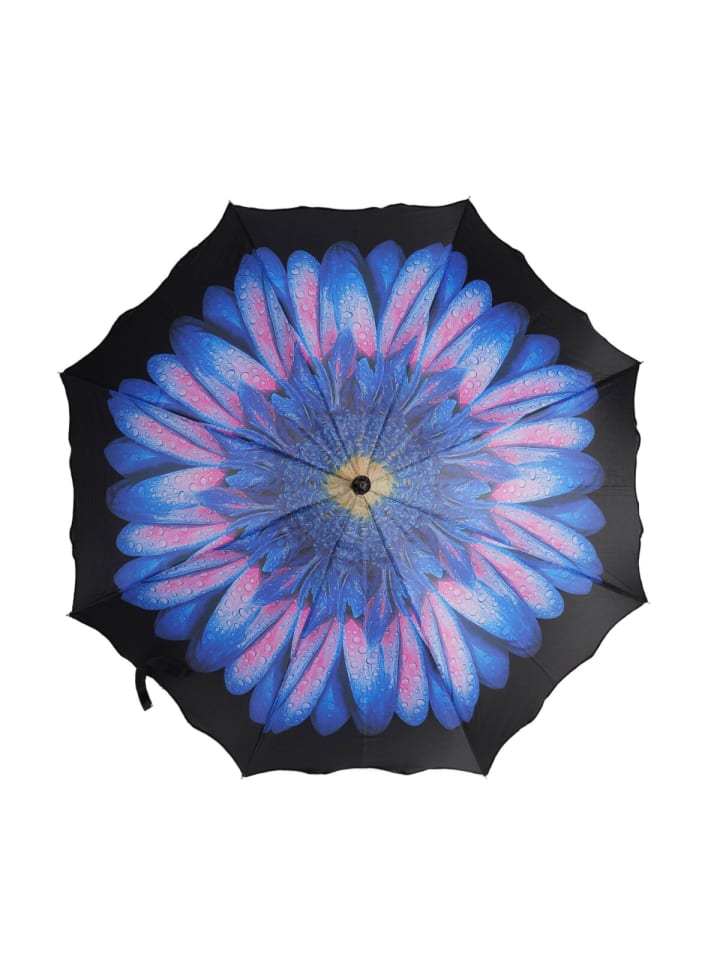 COFI 1453 Elegante Stockschirme mit Blumenmuster Stabil, Windfest und Stilvoll in Motiv 6 günstig kaufen 102