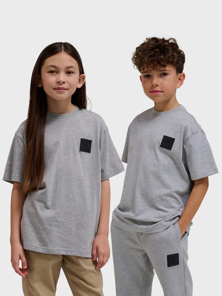 Hummel Hummel T-Shirt Hmlclean Kinder in GREY MELANGE günstig kaufen