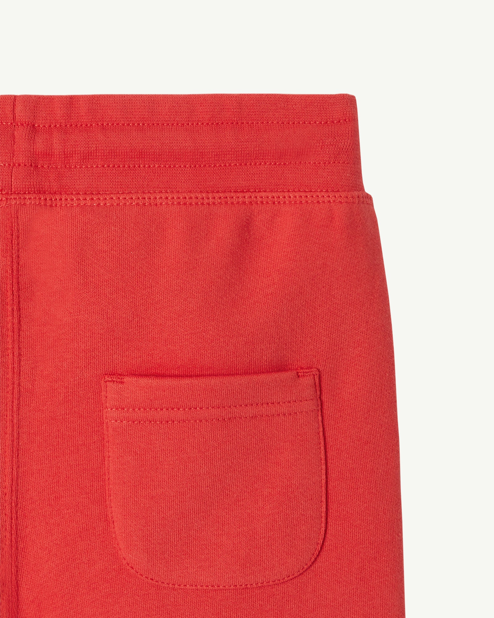 Short enfant en coton biologique Rouge vif Pereira