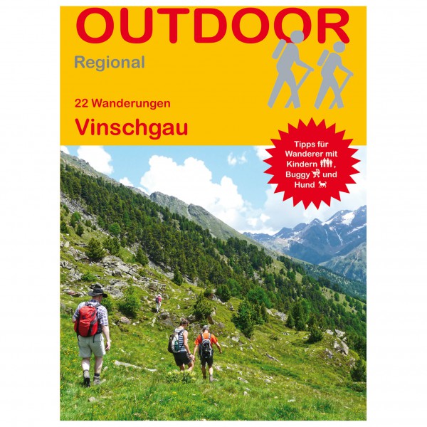 Conrad Stein Verlag - 22 Wanderungen Vinschgau - Wanderführer