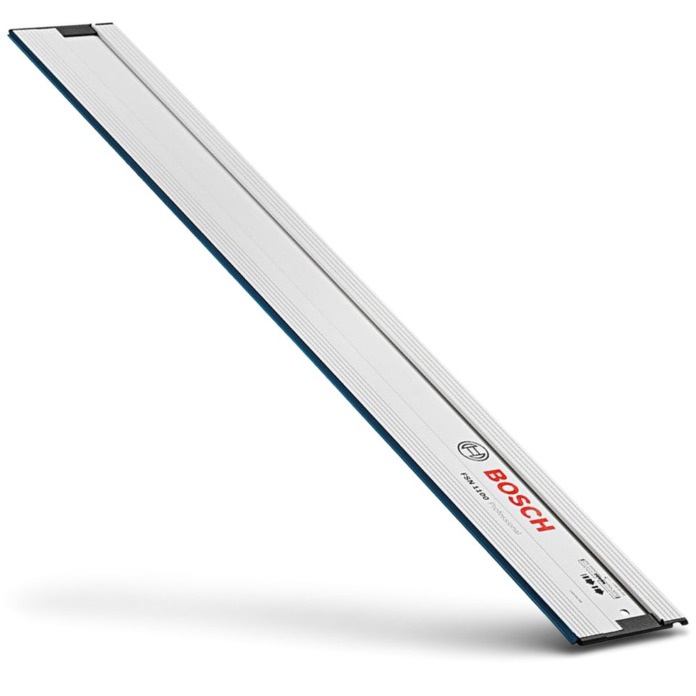 Trilho guia de alumínio BOSCH de 1100 mm com proteção contra estilhaços FSN1100